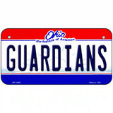 Guardians Ohio Aviation Novelty Metal License Plate Tag 6" x 3" (BP)