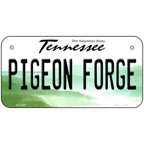 Pigeon Forge Tennessee Novelty Metal License Plate Tag 6" x 3" (BP)