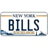 Bills New York Excelsior Novelty License Plate 6" x 3" (BP)