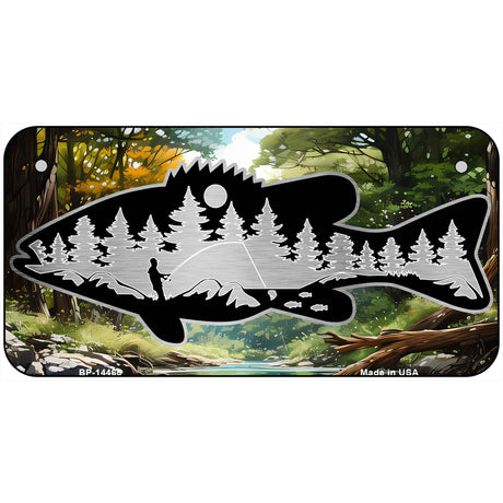 Fishing in the Pines Natures Escape Novelty Metal License Plate LP-14465