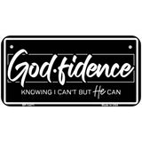 Godfidence Novelty Metal License Plate LP-14471