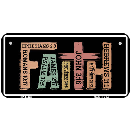 Faith Novelty Metal License Plate LP-14473