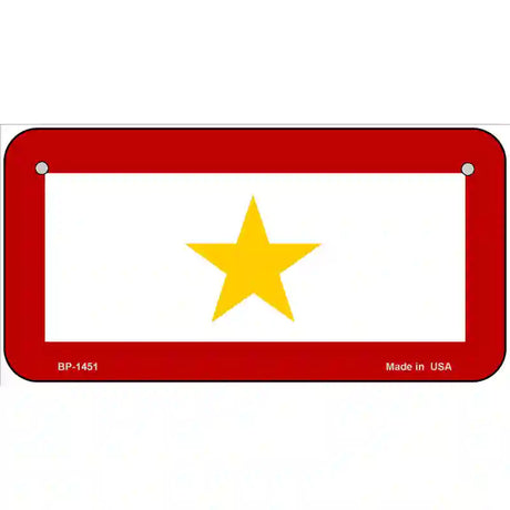 Gold Star Mother One Metal Novelty License Plate 6" x 3" (BP)