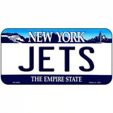 Jets New York State Novelty Metal License Plate 6" x 3" (BP)