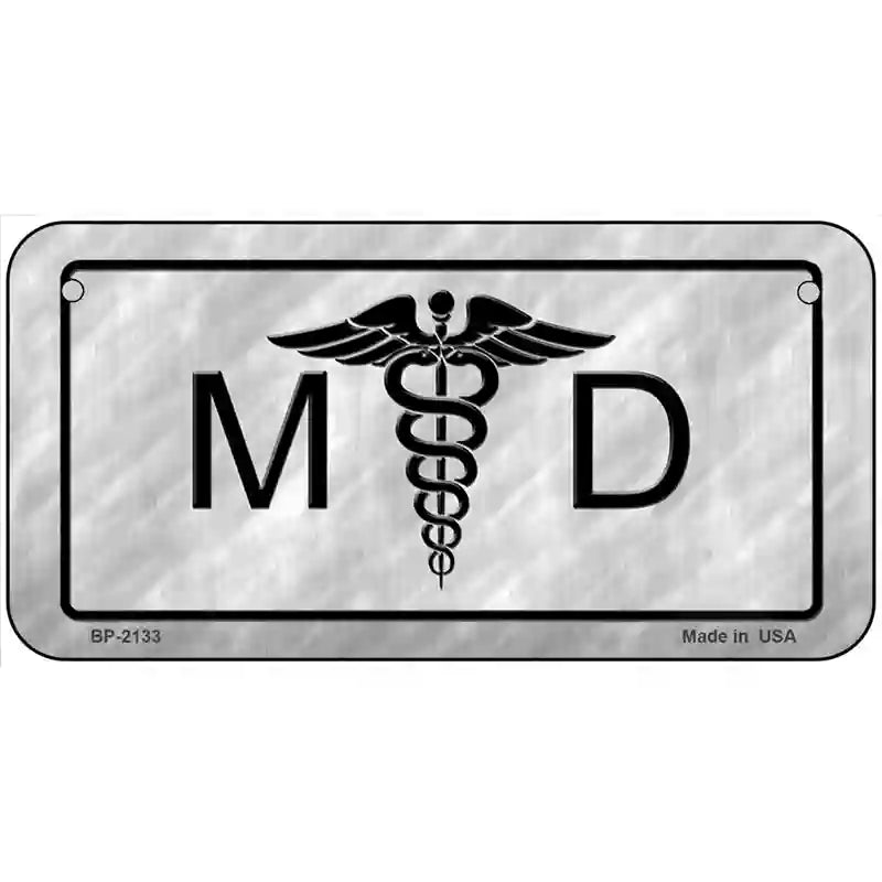 MD Metal Novelty License Plate 6" x 3" (BP)