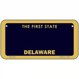 Delaware State Blank Novelty Metal License Plate 6" x 3" (BP)