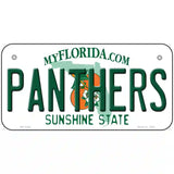 Panthers Florida Novelty State Metal License Plate 6" x 3" (BP)