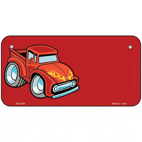 Cartoon Classic Effie Offset Metal Novelty License Plate 6" x 3" (BP)