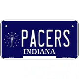 Pacers Indiana Novelty State Metal License Plate 6" x 3" (BP)