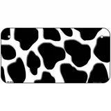 Black White Giraffe Metal Novelty License Plate 6" x 3" (BP)