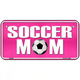 Soccer Mom Metal Novelty License Plate 6" x 3" (BP)