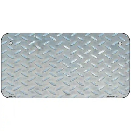 Silver Toolbox Diamond Metal Novelty License Plate 6" x 3" (BP)