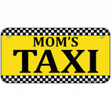 Moms Taxi Metal Novelty License Plate 6" x 3" (BP)