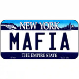 Mafia New York Novelty Metal License Plate 6" x 3" (BP)