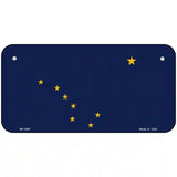 Alaska State Flag Metal Novelty License Plate 6" x 3" (BP)