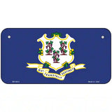 Connecticut State Flag Metal Novelty License Plate 6" x 3" (BP)