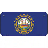 New Hampshire State Flag Metal Novelty License Plate 6" x 3" (BP)