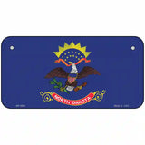 North Dakota State Flag Metal Novelty License Plate 6" x 3" (BP)