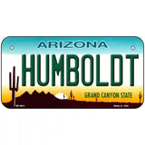 Humboldt Arizona Metal Novelty License Plate 6" x 3" (BP)