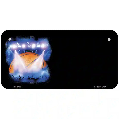 Basketball Game Offset Metal Novelty License Plate 6" x 3" (BP)