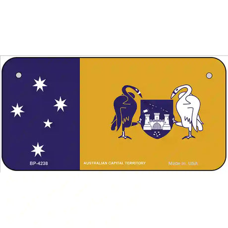 Australia Capital Territory Metal Novelty License Plate 6" x 3" (BP)