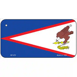 American Samoa Flag Metal Novelty License Plate 6" x 3" (BP)