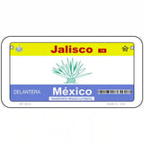 Jalisco Mexico Novelty Metal License Plate 6" x 3" (BP)