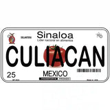 Culiacan Mexico Novelty Metal License Plate 6" x 3" (BP)