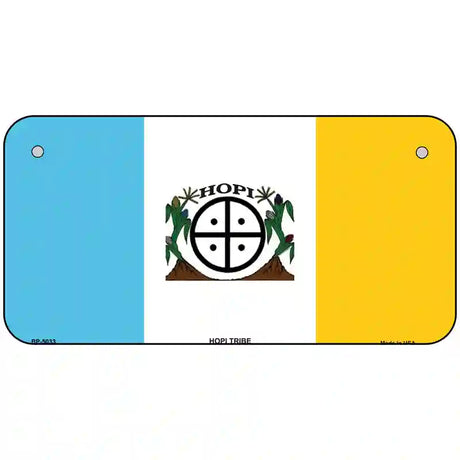 Hopi Tribe Flag Metal Novelty License Plate 6" x 3" (BP)