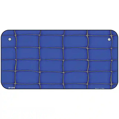 Web Blue Metal Novelty License Plate 6" x 3" (BP)