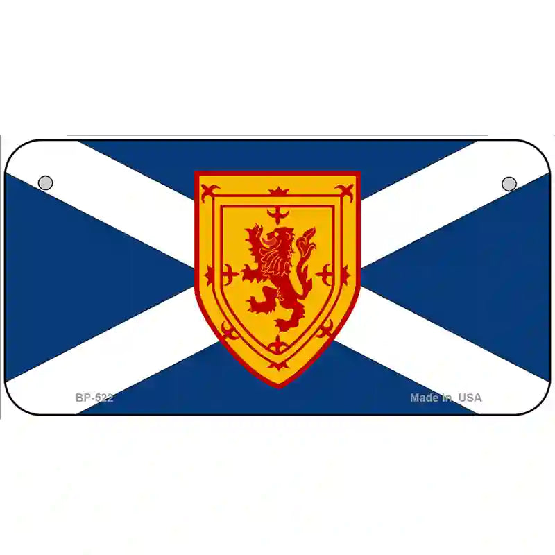 Scotland St Andrews Flag Metal Novelty License Plate 6" x 3" (BP)