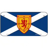 Scotland St Andrews Flag Metal Novelty License Plate 6" x 3" (BP)