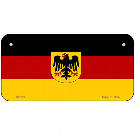 Germany State Flag Metal Novelty License Plate 6" x 3" (BP)