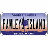 Pawleys Island South Carolina Metal Novelty License Plate 6" x 3" (BP)