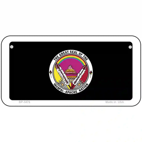 Yavapai Apache Metal Novelty License Plate 6" x 3" (BP)