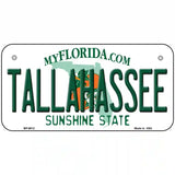 Tallahassee Florida Novelty Metal License Plate 6" x 3" (BP)