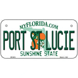 Port St Lucie Florida Novelty Metal License Plate 6" x 3" (BP)