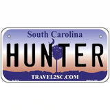 Hunter South Carolina Novelty Metal License Plate 6" x 3" (BP)