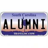 Alumni South Carolina Novelty Metal License Plate 6" x 3" (BP)