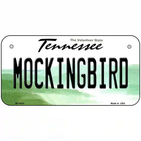 Mockingbird Tennessee Novelty Metal License Plate 6" x 3" (BP)