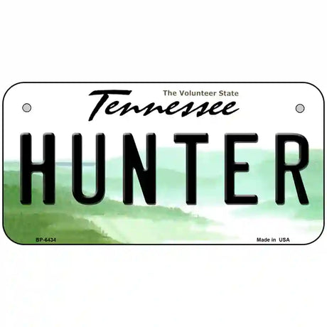 Hunter Tennessee Novelty Metal License Plate 6" x 3" (BP)