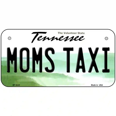 Moms Taxi Tennessee Novelty Metal License Plate 6" x 3" (BP)