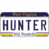 Hunter West Virginia Novelty Metal License Plate 6" x 3" (BP)