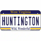 Huntington West Virginia Novelty Metal License Plate 6" x 3" (BP)