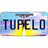 Tupelo Mississippi Novelty Metal License Plate 6" x 3" (BP)