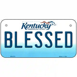 Blessed Kentucky Novelty Metal License Plate 6" x 3" (BP)