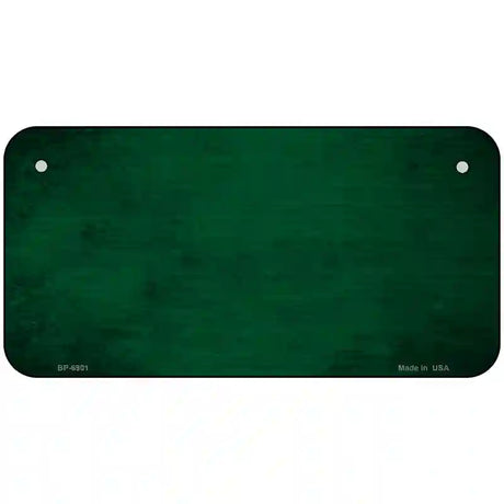 Green Oil Rubbed Solid Metal Novelty License Plate 6" x 3" (BP)