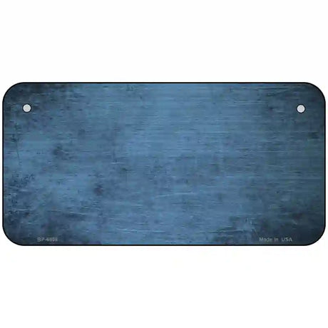 Light Blue Oil Rubbed Solid Metal Novelty License Plate 6" x 3" (BP)