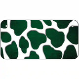 Green White Giraffe Oil Rubbed Metal Novelty License Plate 6" x 3" (BP)