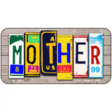 Mother Wood License Plate Art Novelty Metal License Plate 6" x 3" (BP)